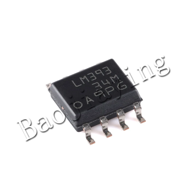 20PCS/Lot LM393 LM393DR MSOP8 For Dual voltage comparator IC Chip