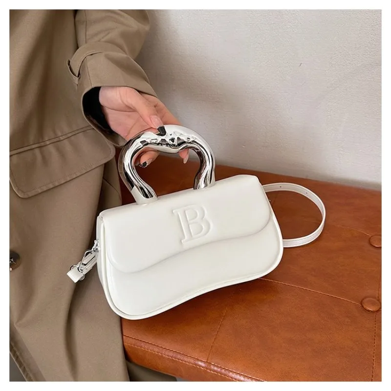 

Stylish Retro Women's Handbag for Daily Use Commuting Work Travel, Versatile Crossbody Female Bag with Adjustable Strap