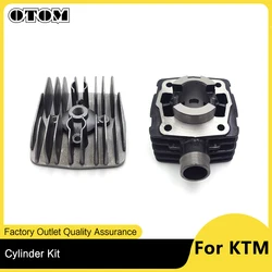 New 50CC Air Cylinder Block Head Cover Guard Piston Ring Bearing Gasket Seal Kit For KTM 50 SX 50SX Mortorcycle Engine Parts