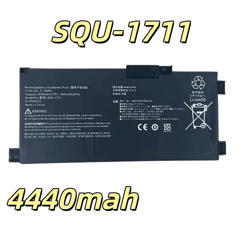 Replacement battery 11.55V 4440mAh SQU-1711 For 911 G7000M S7-TA5NB TA7NP QNLAS01 Laptop Battery High Quality New