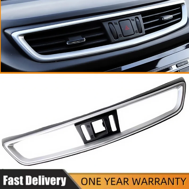 

Car Dashboard Air Conditioner Outlet Vent Decorative Frame Grille For Nissan X-Trail 2014 2015 2016 2017 2018 2019 2020 Qashqai