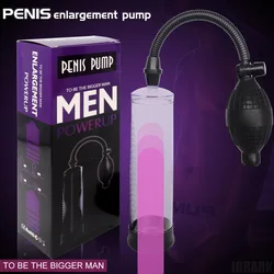 Bomba extensora de pene para hombres, entrenador de pene para agrandar, masturbador masculino, bomba de vacío, Juguetes sexuales para parejas adultas, productos sexys