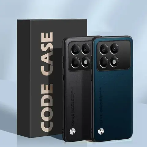 Case for redmi K70 Poco F6 Pro Luxury PU Leather Shockproof Silicone Shell Fundas for Xiaomi K60 Poco F5 Pro Cover Protection