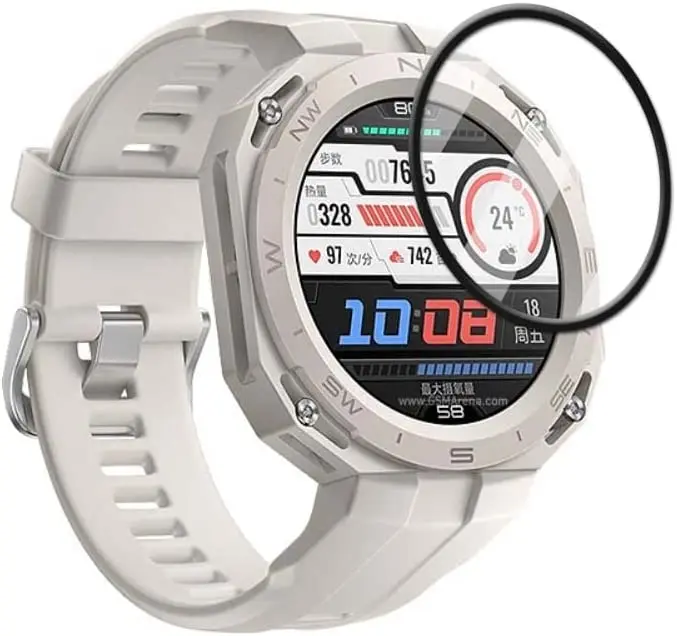 Pellicola salvaschermo da 1-5 pezzi per Huawei Watch Serie GT Cyber Not Glass pellicola composita 3D protettiva per Huawei Watch GT Cyber 42MM