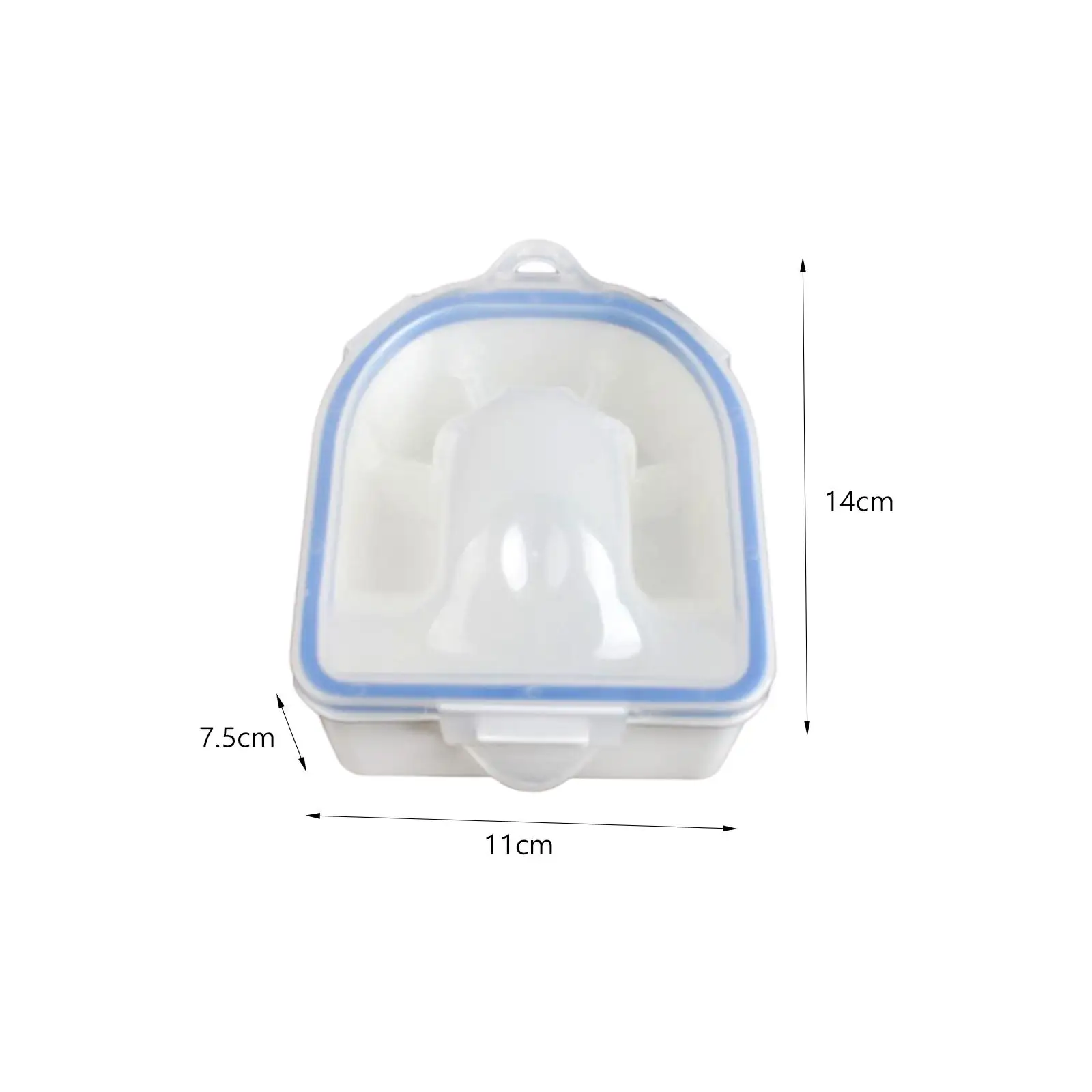 Nail Soaking Bowl Accessories Thickened and Durable Soaker Tray Gel Nail Polish Remover Nail Art Tool for Nails Spa