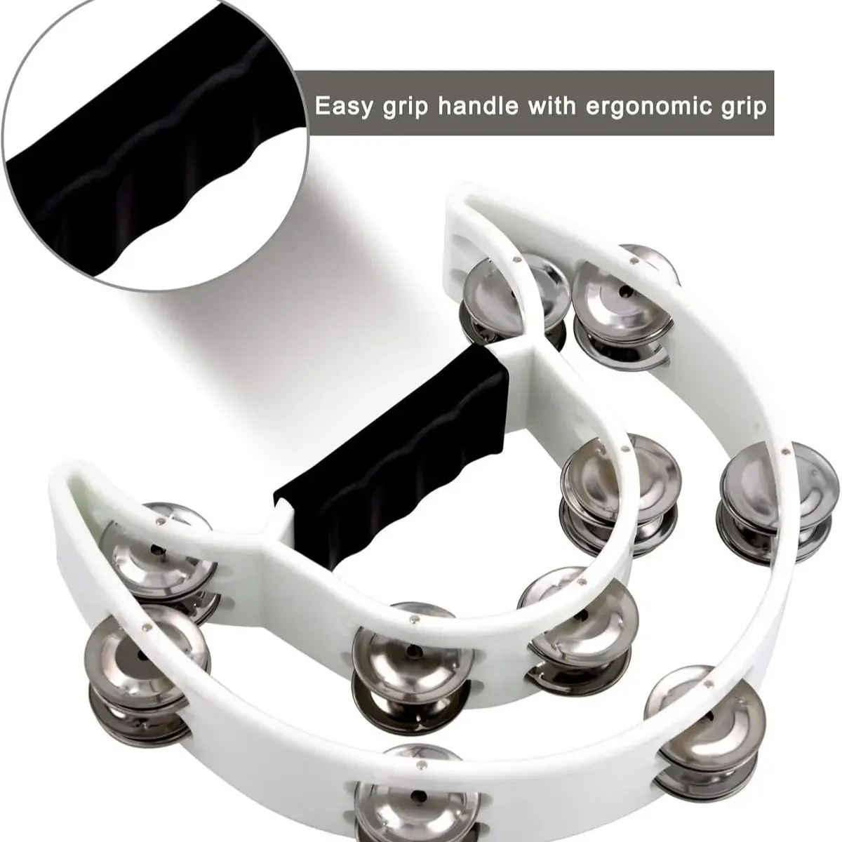 صف مزدوج Handbe الدف قرع أورف أداة KTV الغناء حفلة الأطفال التنوير ألعاب الموسيقى #4