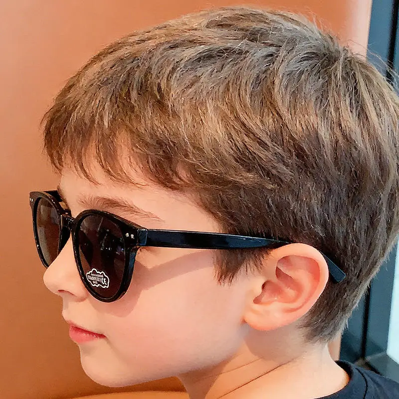 6 Farben polarisierte Kinder-Sonnenbrille mit UV-Schutz, niedlicher Silikonrahmen, koreanische Mode-Sonnenbrille für Kleinkinder, Jungen, Mädchen, Outdoor – Detail 2