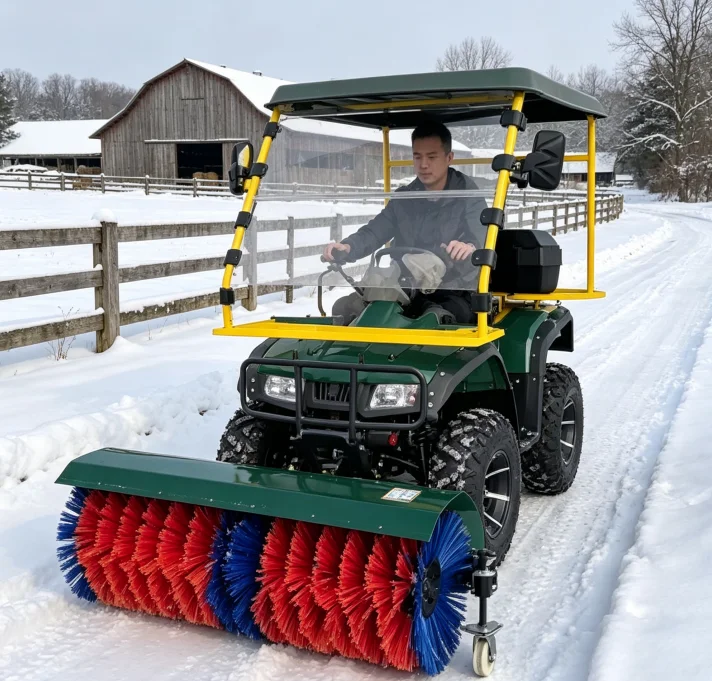For High-Power Vehicle All-Gear Snow Removal Street Clearing Machine Engine 50kg Weight 1 Year Warranty China Made Certified