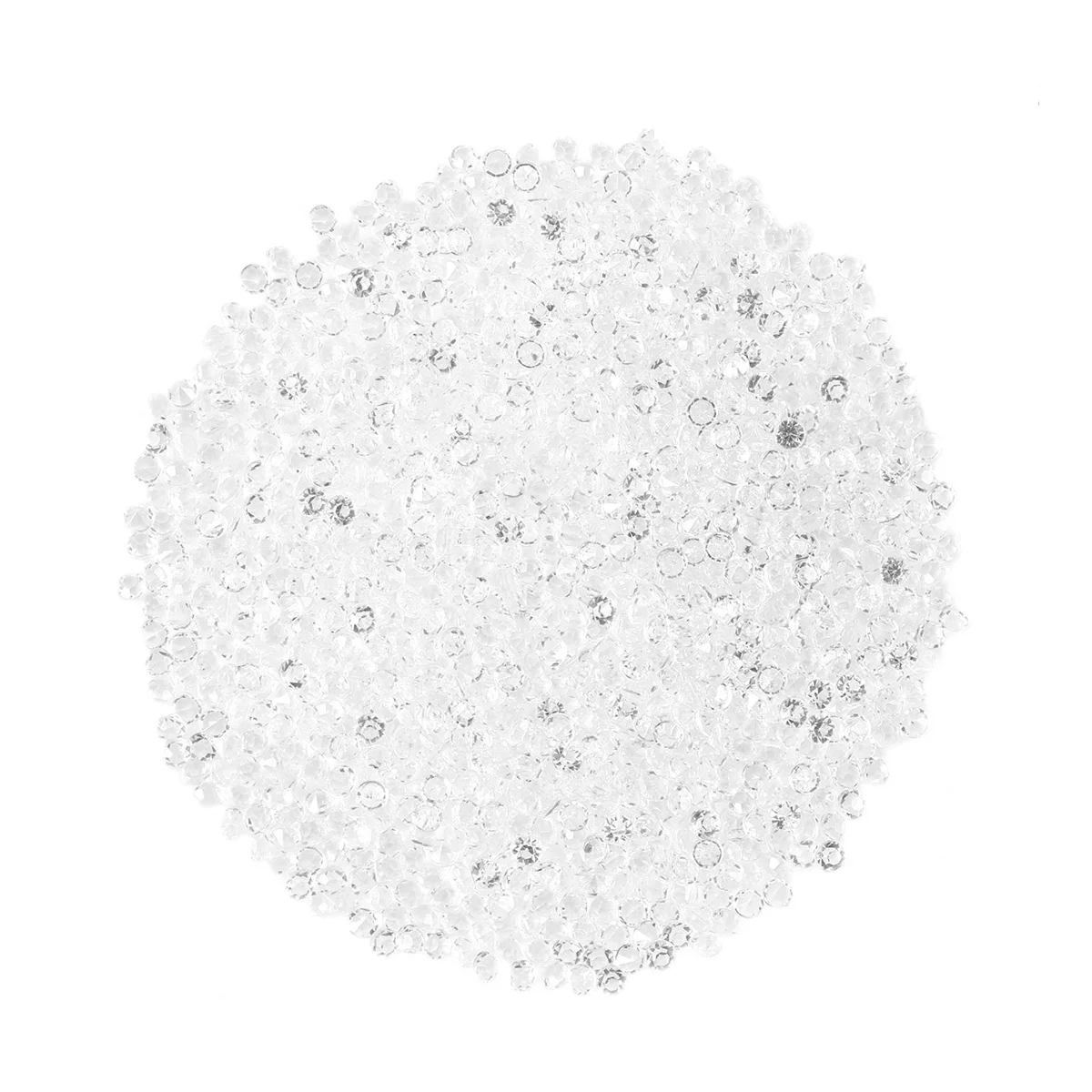 

1000Pcs Acrylic Rhinestone Shiny 3Mm Crystal for Nail Art Craft DIY Decor Wedding Party Supplies Accessories Acrylic Crystal