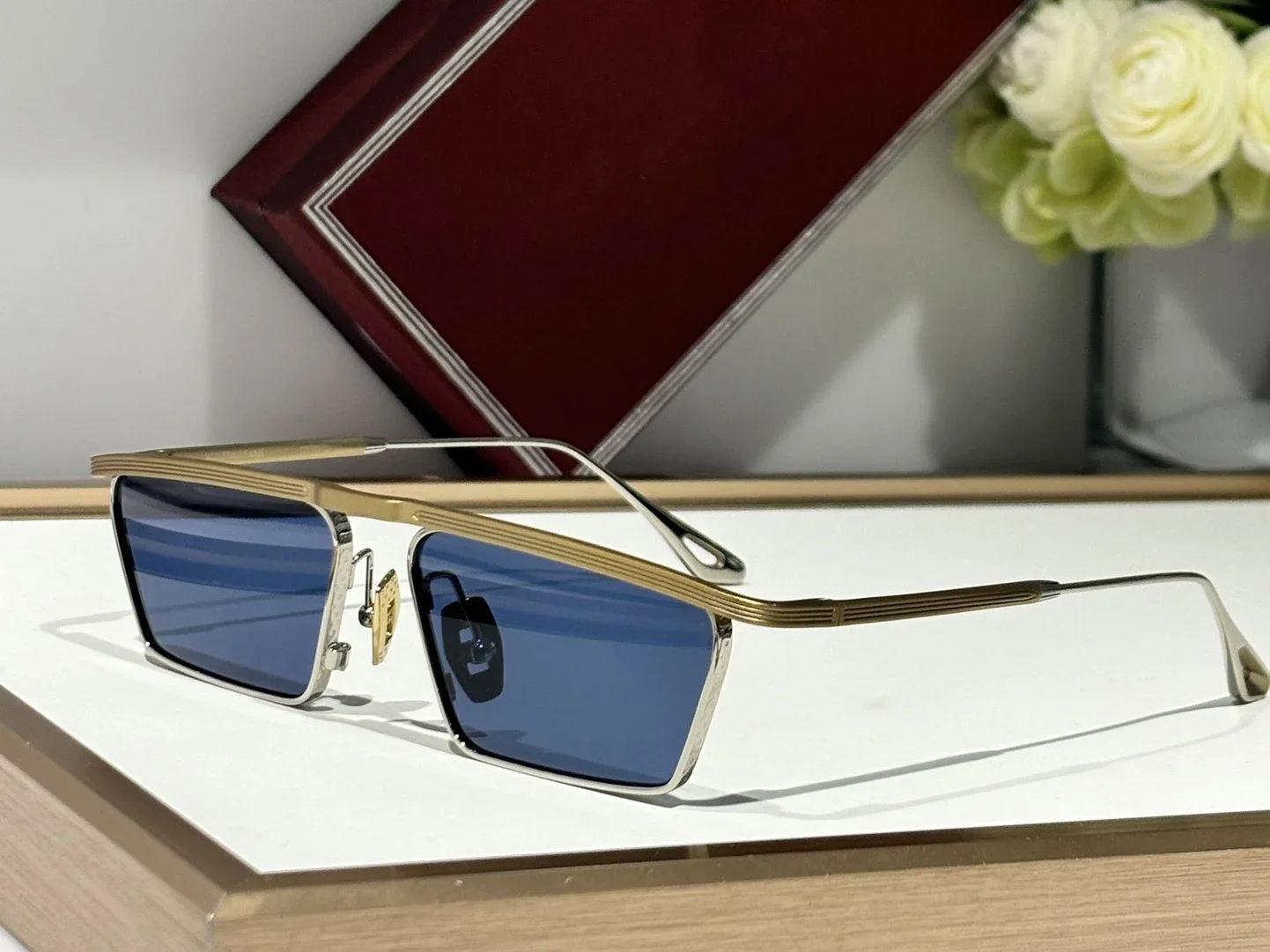 BOGART SIZE 57-16 Top Quality Sunglasses for Men Classic Women Luxury Brand Designer sun glasses UV400 With box