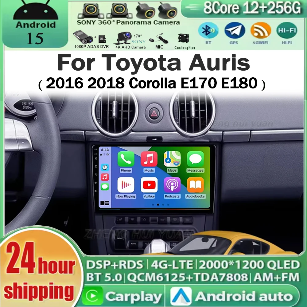 For Porsche Cayman 987 2005 - 2012 Android 16 Car Radio Multimedia Player Android Auto Carplay Head Unit Navigation GPS
