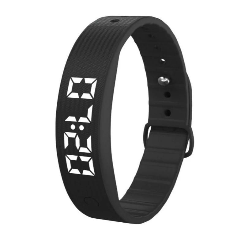 Smart Bracelets Sports Count Sleep Monitoring Countdown Seconds Rechargeable Silicone Bracelet Men Women Fashion Jewelry Gifts
