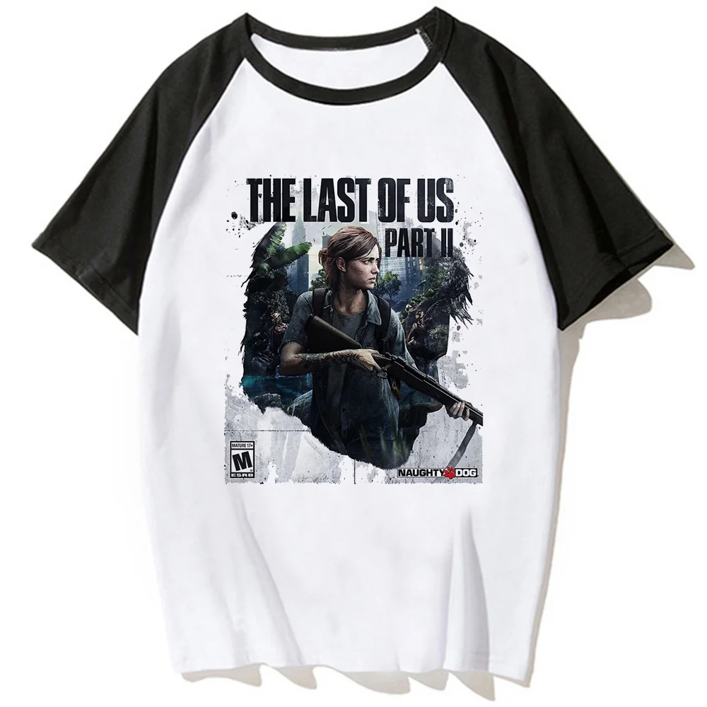 the Last of Us t shirt women summer Y2K comic t-shirts girl harajuku manga funny clothes