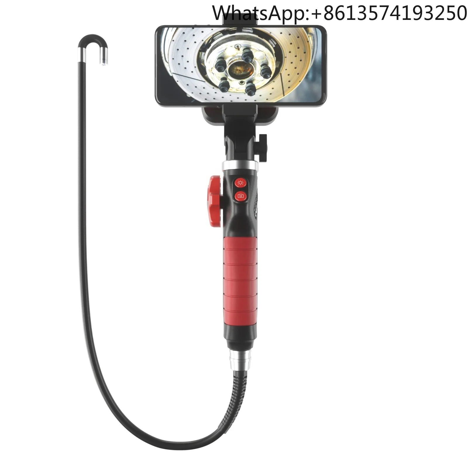 

8.5mm Lens 1080p Handheld WIFI Steering Endoscope Pipe Inspection Camera Industrial Endoscope Camera