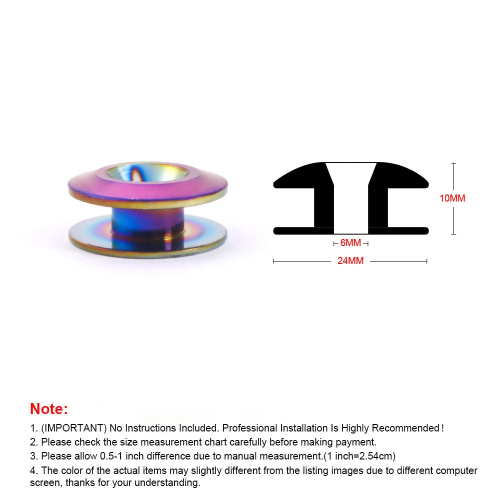 Aluminum Quick Release Fasteners are ideal for front bumpers Rear bumpers and Trunk Hatch lids without logo BX100224