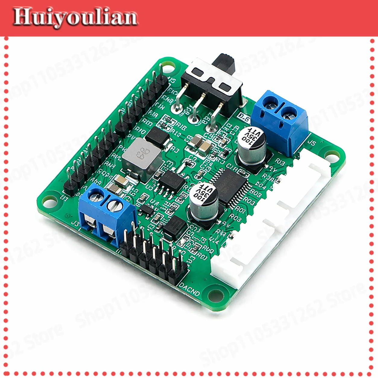 Powerful Industrial TB6612FNG Dual DC Motor Driver Module 4-Channel Regulated Output Smart Car Robot Parts
