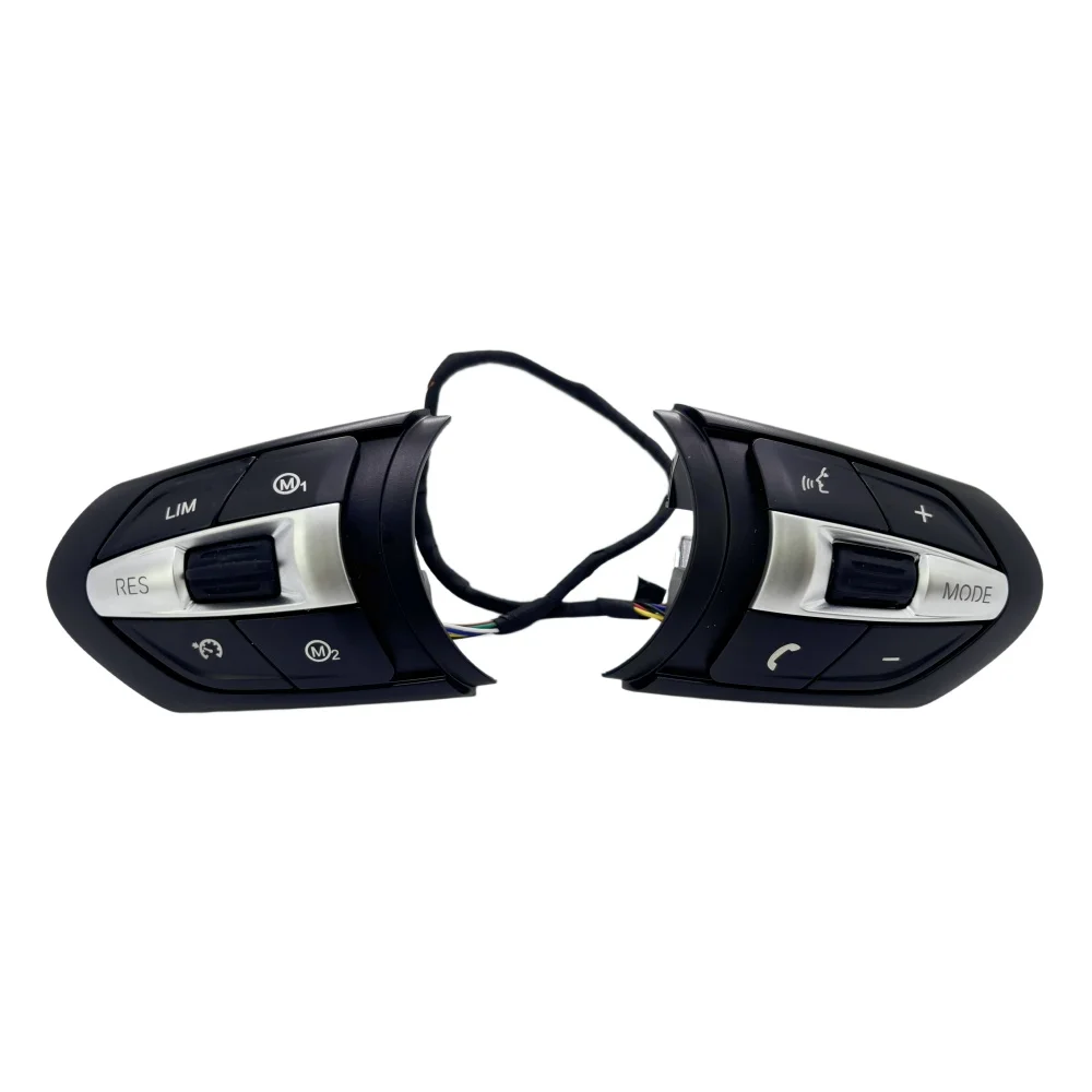 For BMW F-Chassis M Sport Steering Wheel Buttons,Multifunction Cruise Hands-Free Control, For 1/3/4/5/6/7Series F10 F30 F20 F48