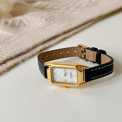 Fashion Temperament Minimalist luxury Quartz Watch For women's girl Student gift  Women's accessories