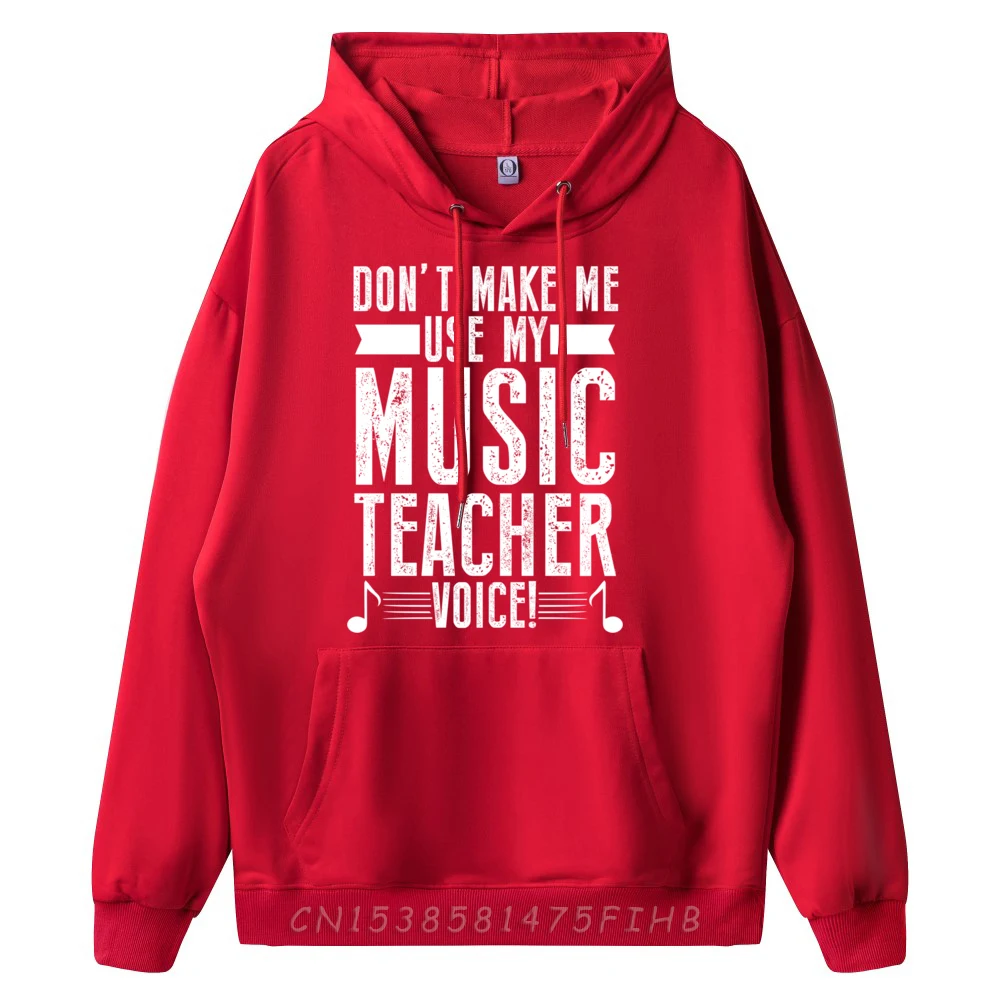Musician School Teach Music Lover Teacher White Hoodie Men Limited Time Special Men's Clothing Vintage