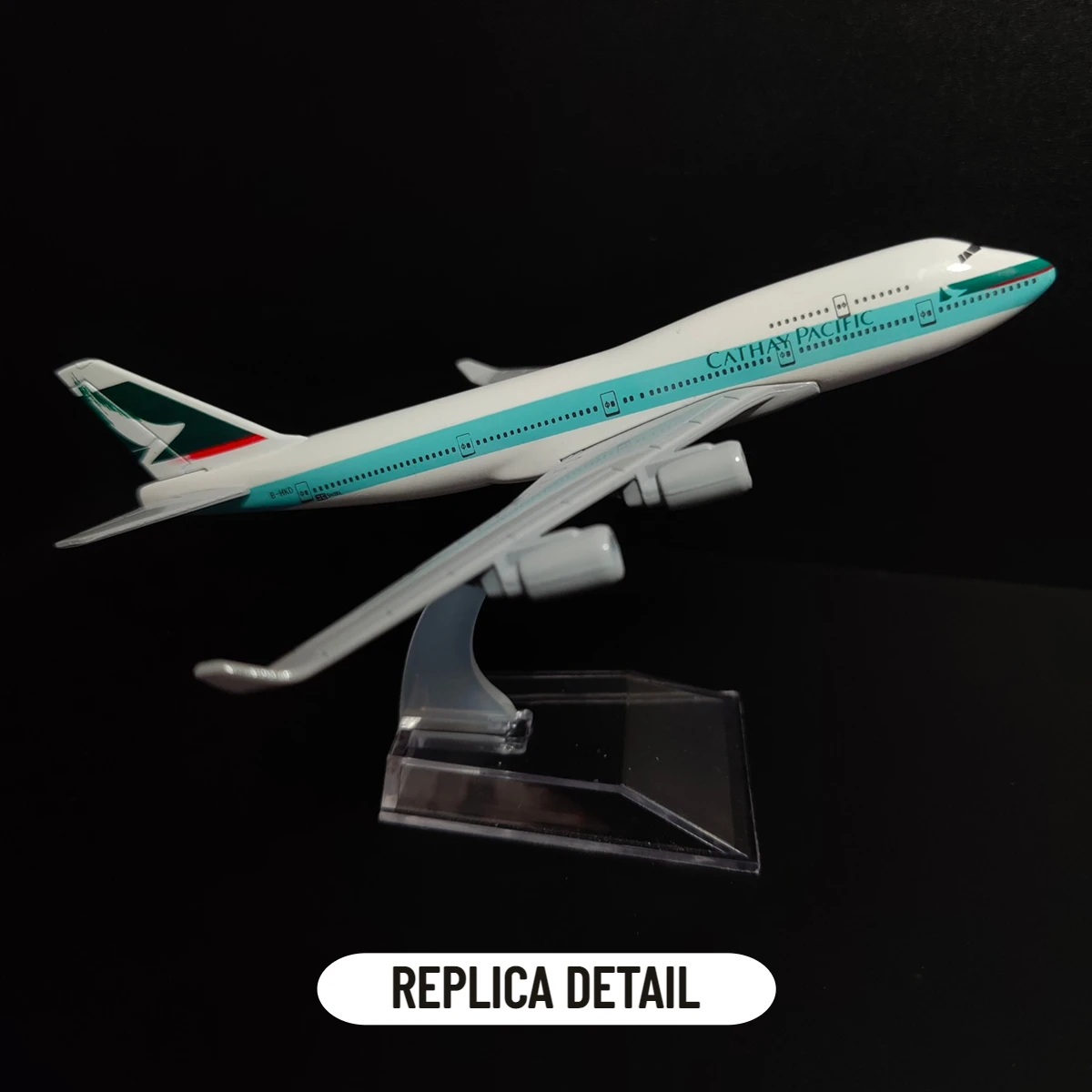 Skala 1:400 Model metalowe samoloty, Hong Kong Cathay Pacific linii lotniczych odleciał miniaturowy samolot ozdoba do pokoju na prezent dla dzieci zabawka dla chłopca