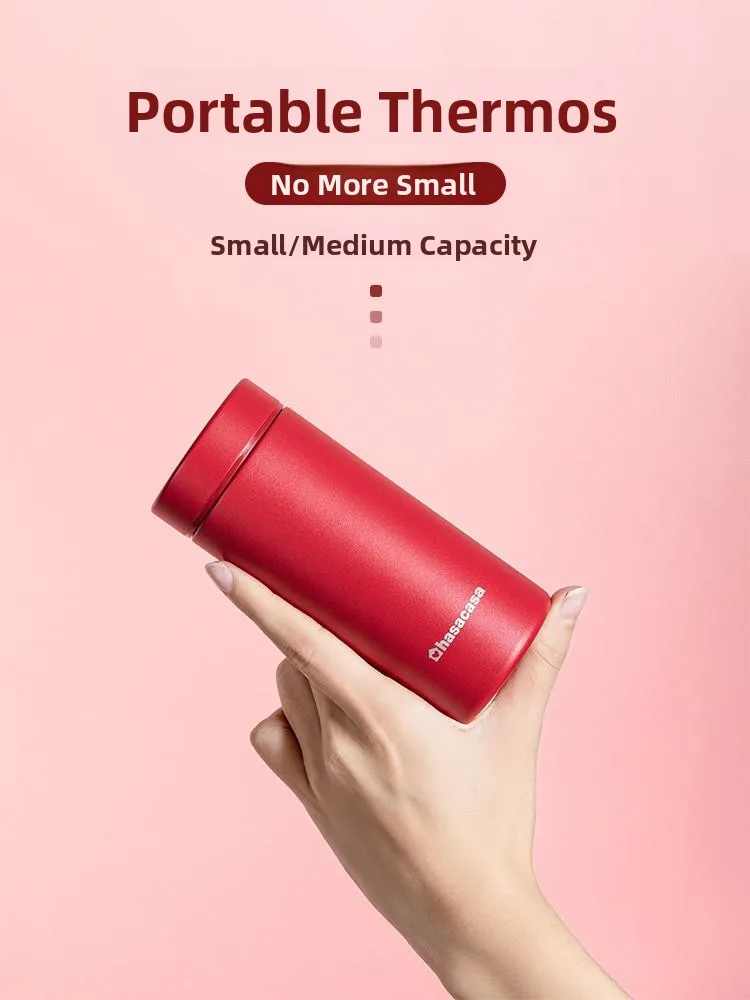 

Портативная изолированная бутылка для воды, 200 мл, чашка Cact ket для женщин, внутренняя вель, поддержка дисплея температуры из нержавеющей стали