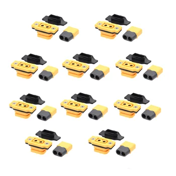 Amass XT60E-F & XT60H Modelo de Avião Bateria Banhado A Ouro 30A Conector Masculino Feminino Seguro de Alta Corrente