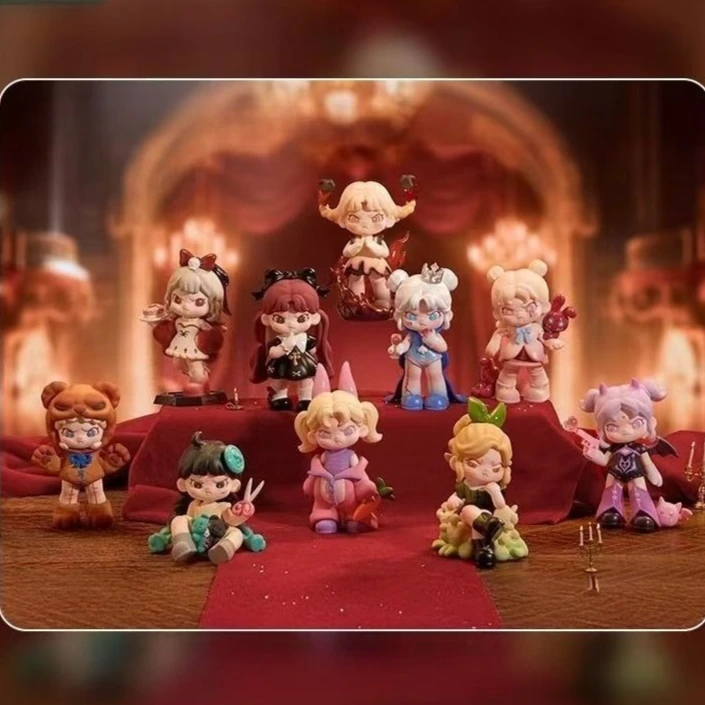 DORA Fantasy Paradise – boîte aveugle de 6e génération, jouet tendance, ornement de bureau, Style chinois, fait à la main, cadeau mignon