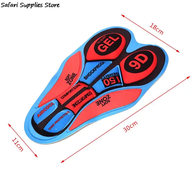 Cycling Shorts Cushion Breathable 5D Pads Bike Riding Base Cushion Outdoor Biking Underwear 9D Silica Gel Pad Riding Accessories