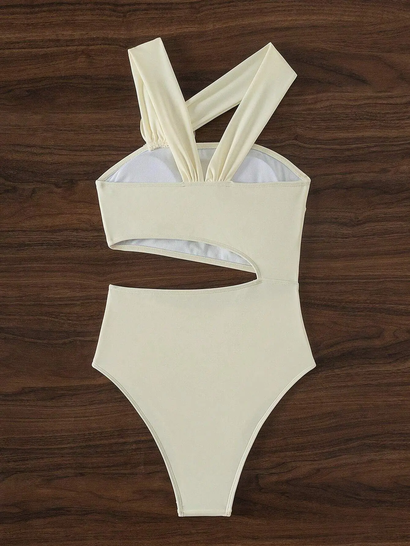 2026 New Sexy 3D Flower One Piece Swimsuit Solid Color Bathing Suit Monokini Female Swimwear Hollow Out Swimming Suit for Women