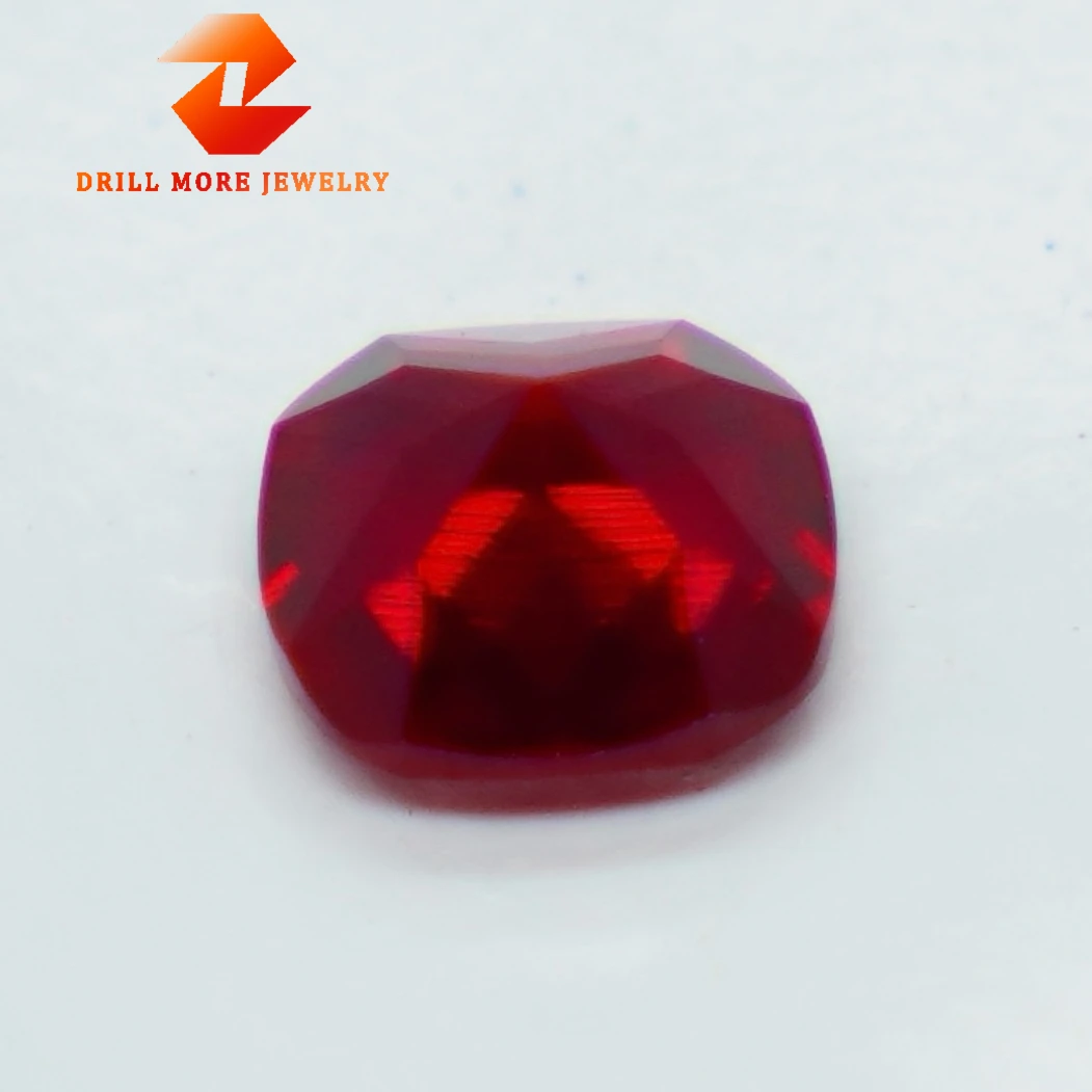 Top Pigeon Blood Lab Grown Ruby AGL Certified Loose Gemstones Cushion Cut With AGL Certificate For Jewelry Making 3