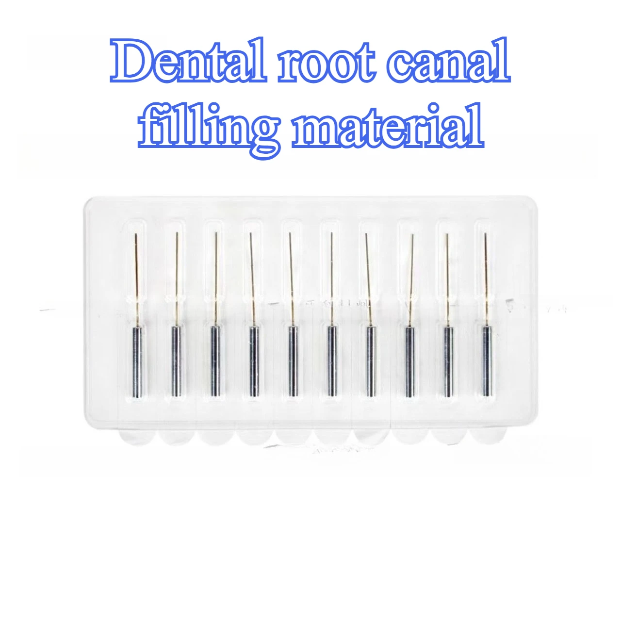 10PCS / Board Dental Root Canal Filling Material VDW Beefill Gum Bullet 23G Laboratory Tools Reduce Infection Sterile Clinic