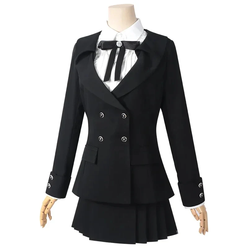 

KK56Game Cosplay Costumes Love and Deepspace Female Controller Coat Shirt Skirt Earrings Su
