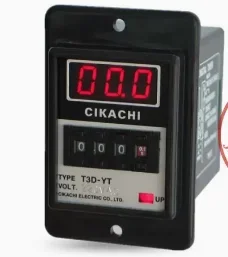 CIKACHI multi stage digital display time relay T3D-YT replaces ASY-3SM