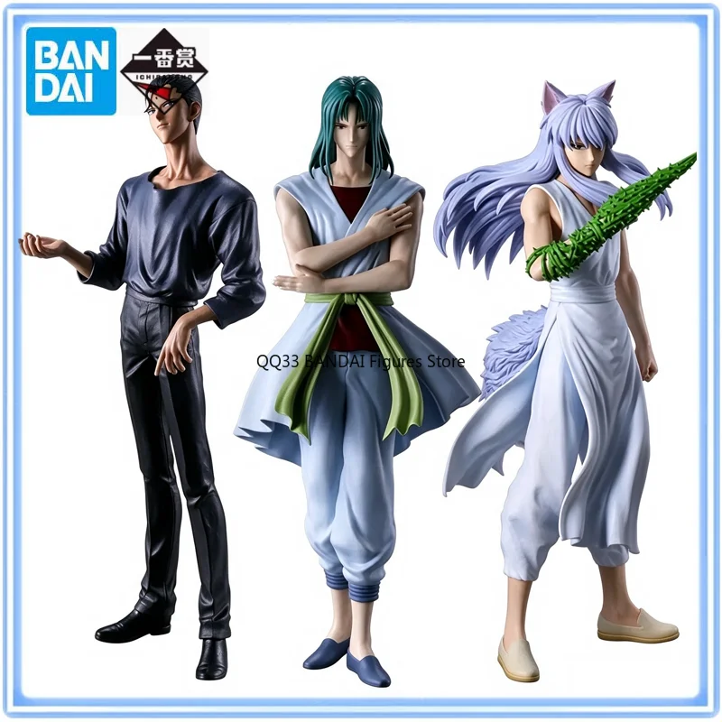 Original BANDAI Ichiban Kuji YuYu Hakusho Kurama ‌Itsuki‌ Minamino Shinobu The Gate of The Demon Realm Character Model Gift