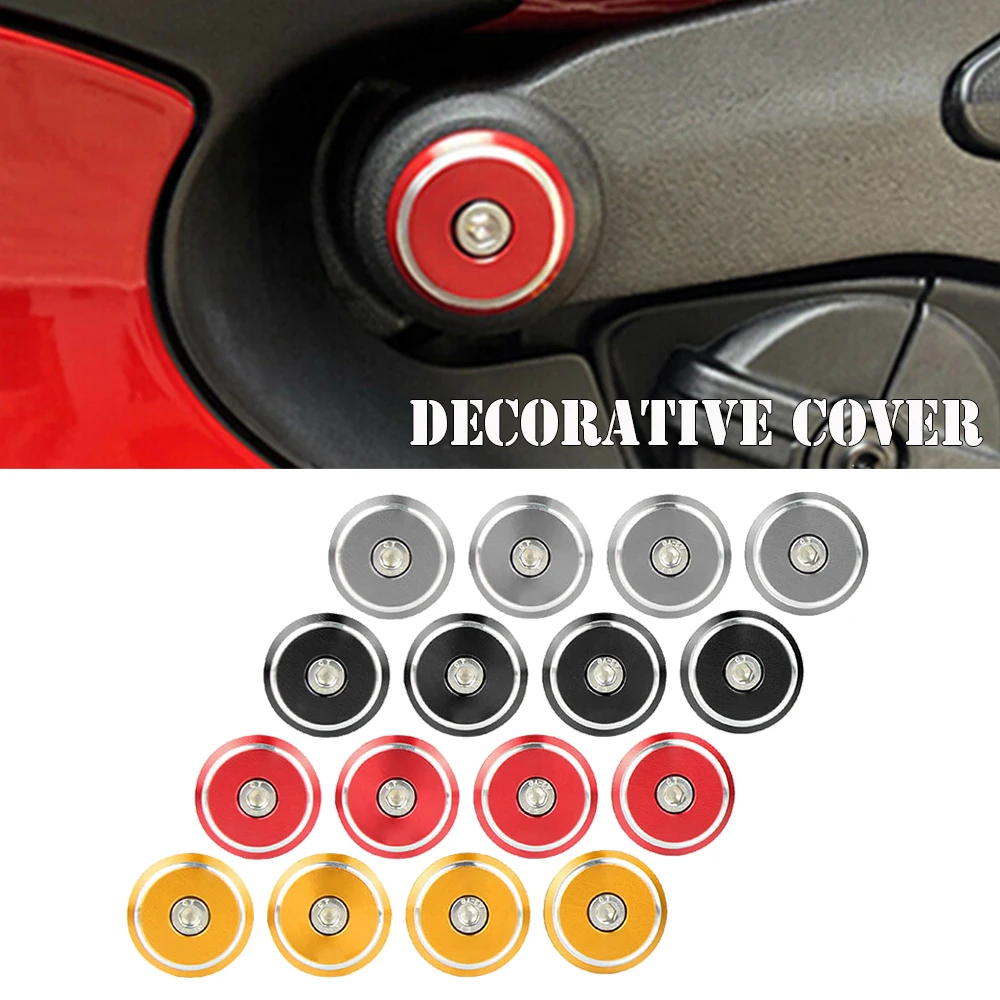 

For Ducati SUPERBIKE Panigale 899 959 1199 1199S 1199R 1299 1299S 1299/1299 S V4 Frame Hole Cap Cover Fairing Guard Motorcycle