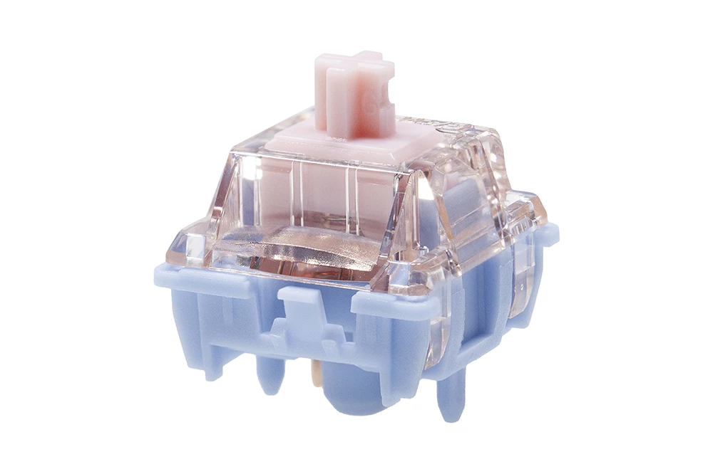 Gateron Melodic Switch Clicky 60g MX switch for Mechanical Keyboard Factory Lubed PC PA66 POM Long Spring Dual Rail Click