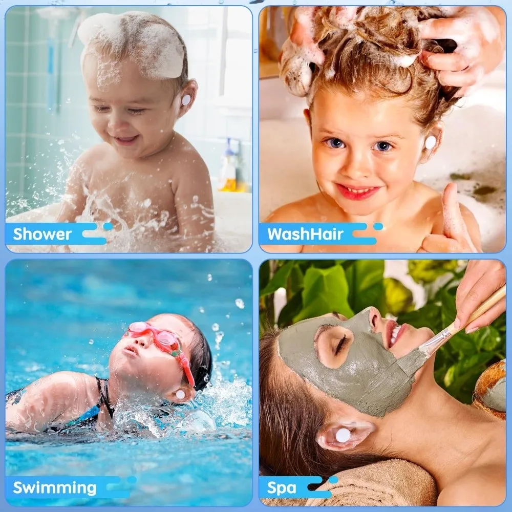 

20 шт. новые водонепроницаемые одноразовые чехлы для ушей, защитные наклейки для ушей для плавания, противоизносные чехлы на пятку