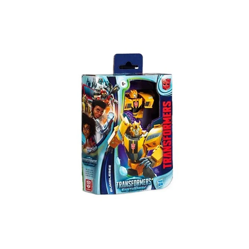 Hasbro Original Transformers Anime Figure Earth Fire Bumblebee Optimus Prime Action Figure Giocattoli per Ragazzi Ragazze Regalo per Bambini