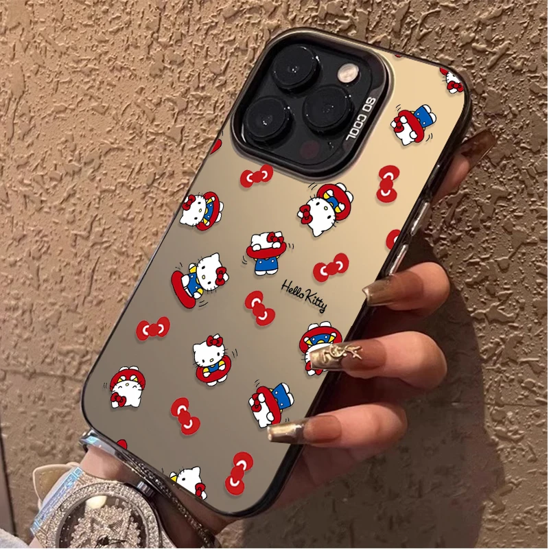 Funda roja encantadora Hello Kitty mate para Xiaomi Redmi Note 12 14 13 11 Pro Plus 4G 5G 12S 11S 10S 10 9 9S 12C 13C 14C A3 A4