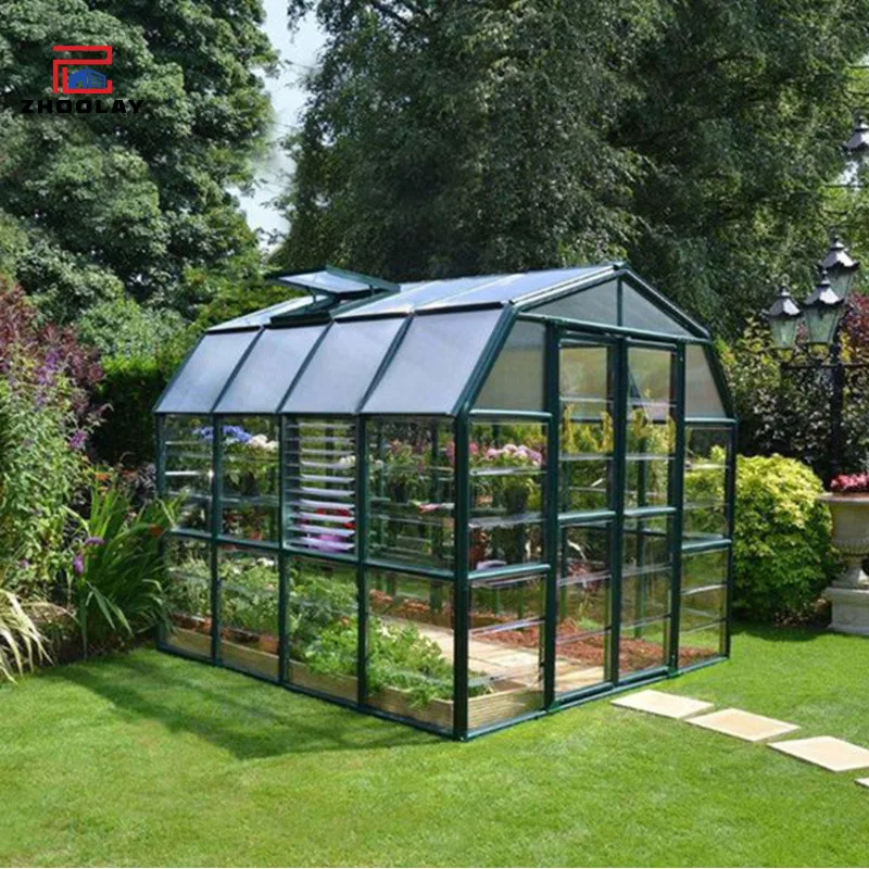 Greenhouse Thermal Succulent Sunshade Waterproof Insulation Shed Greenhouse Rooftop Courtyard Flower Rack Outdoor Household Use