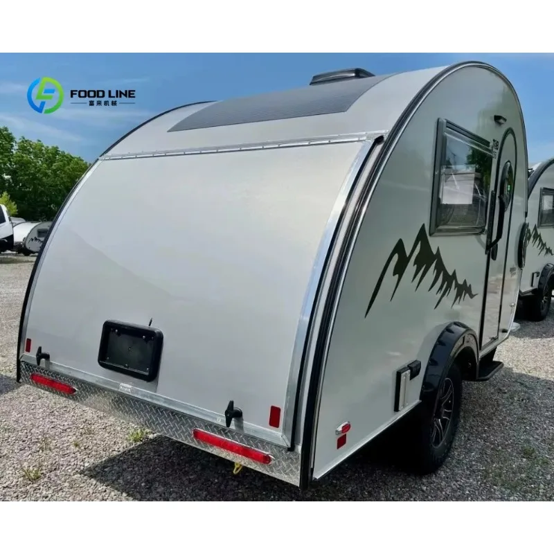 Customized Best Lightweight Foldable Waterproof Mini Camper Trailer for Off-Road Family Camping and RV Motorhomes Caravan