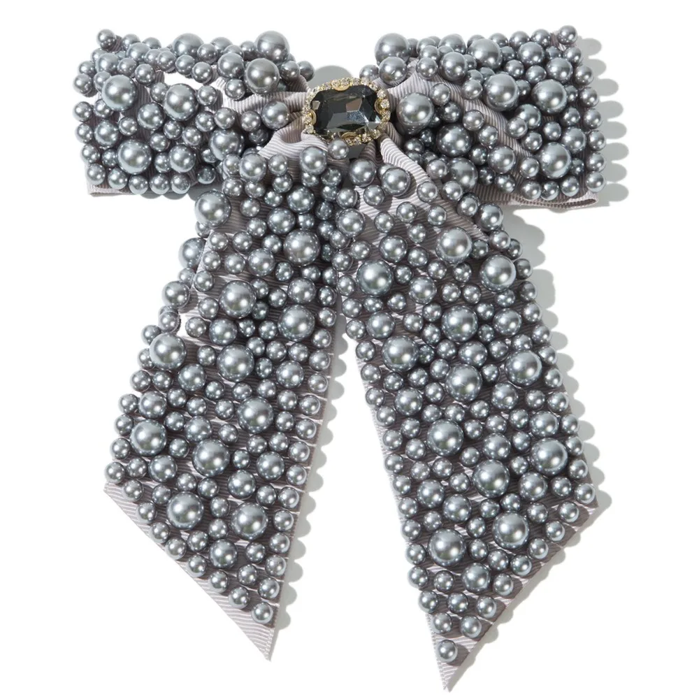 

Заколки для волос с бантом из сладкого жемчуга, модные украшения для волос, лента с бантом, заколка, сверхпрочные бусины с бисером, заколка с бантом для женщин, укладка