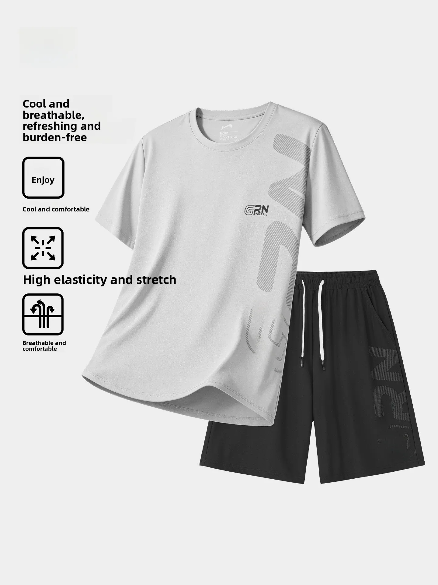 ensemble-deux-pieces-decontracte-de-sport-pour-homme-gu-ren-niang-en-soie-glacee-a-manches-courtes-–-collection-ete-–-mode-jeune