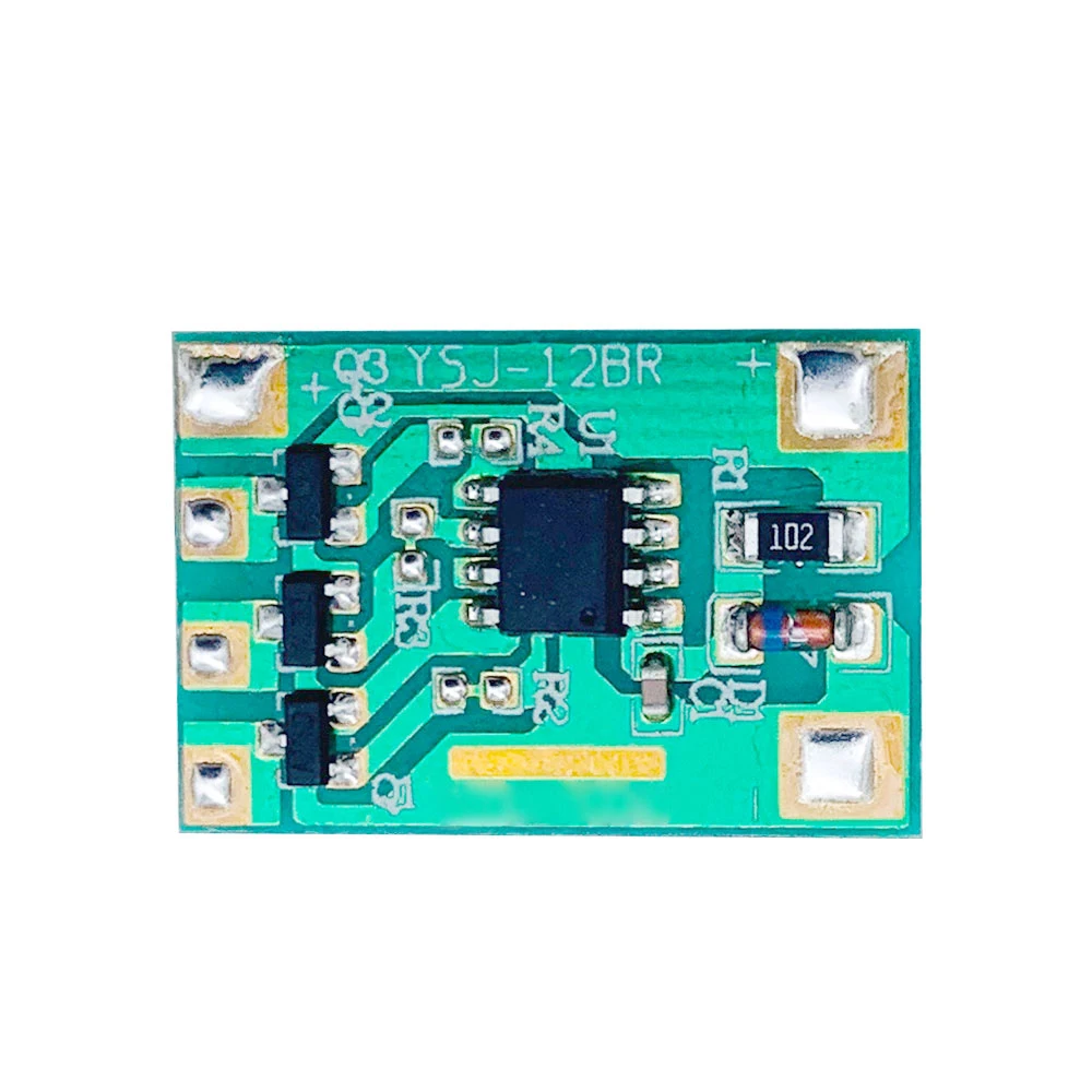 3V-12V Slow Breathing Light Module Controller Automatic Dimmer 3-way 300mA with Slow Flashing Light Gradually on And Off Chip