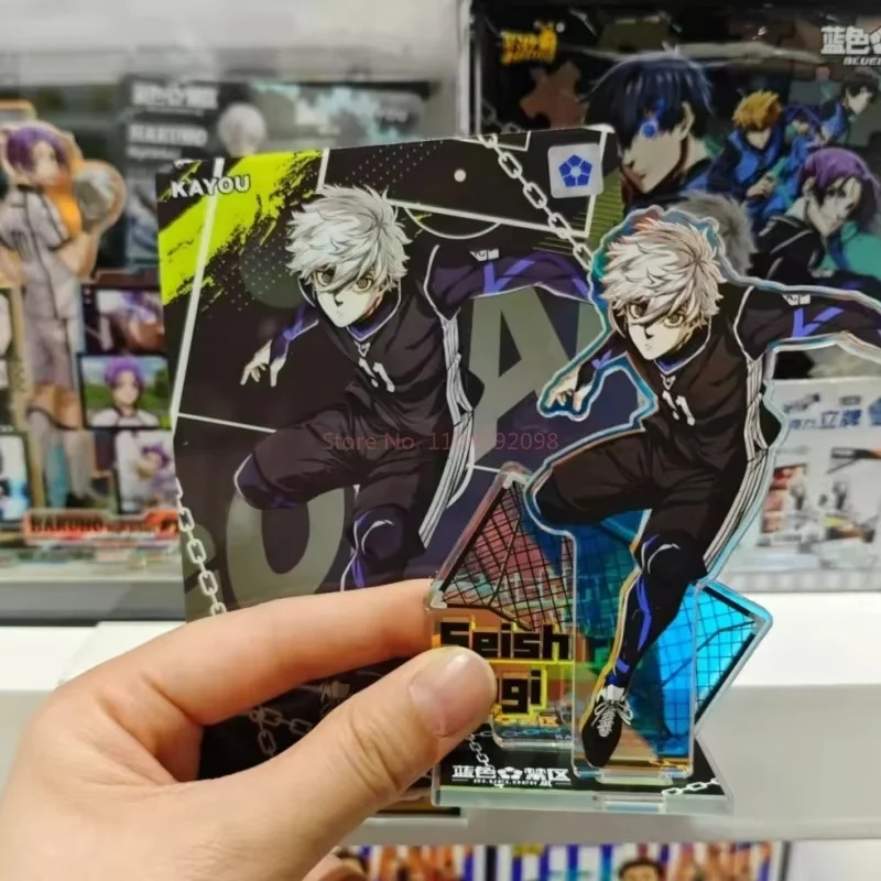 100% ของแท้ Kayou สีฟ้าล็อคการ์ดอะคริลิคยืน BOARD Animation Theme Serie คอลเลกชันเกมการ์ดอุปกรณ์ต่อพ่วงของเล่นเด็ก Cool ของขวัญ