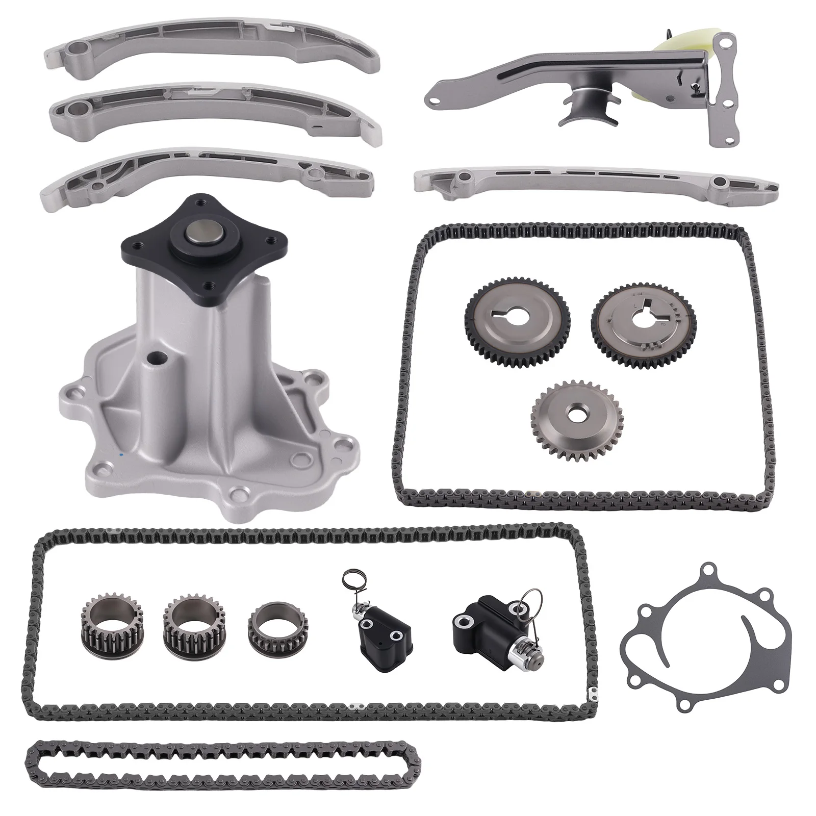 

Water Pump Timing Chain Kit for Nissan Titan 5.6L 2010 13028-1LA1A 13028-EZ30A