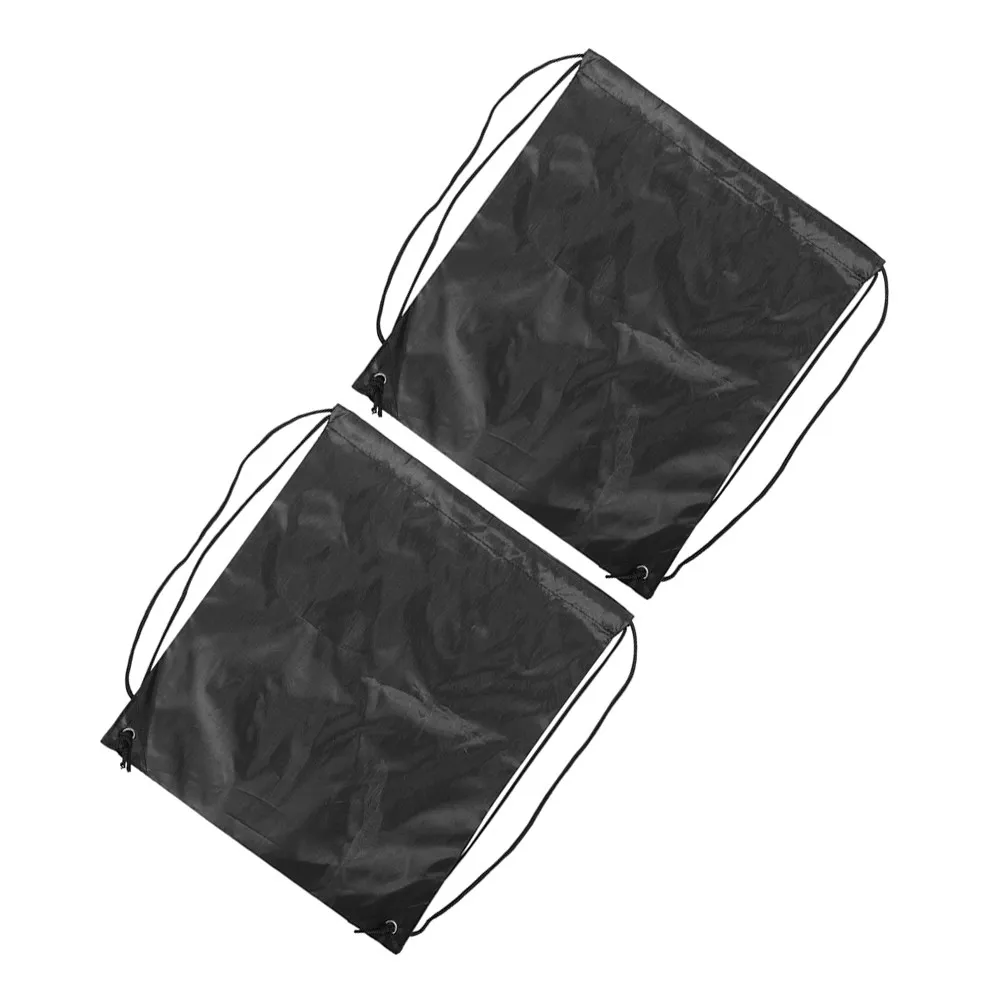 

2Pcs Storage Drawstring Bags Large Capacity Lightweight Cycling Motorbike Sports Sack Bag Carrier Backpack Pouch