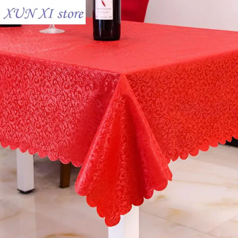 

New Waterproof Tablecloth Rectangular Vinyl Soft PU Table Cloth for Kitchen Dining Camping Oil-Proof Stain Resistant Table Cover