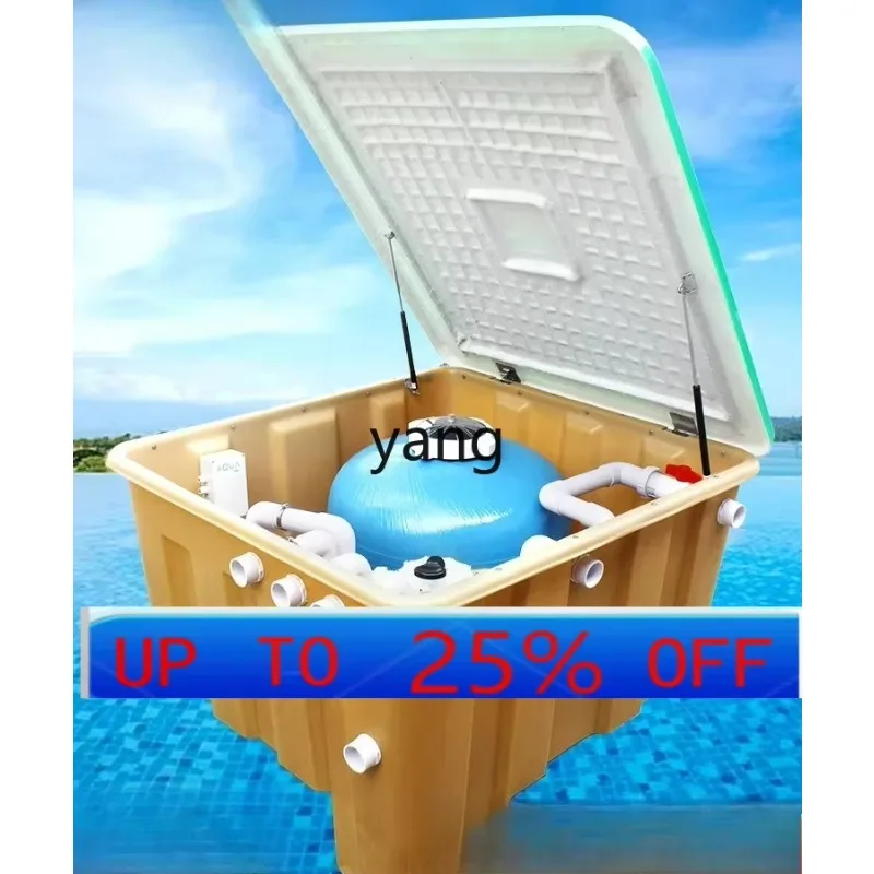 Lmm swimming pool circulation filtration equipment Buried all-in-one water treatment filter