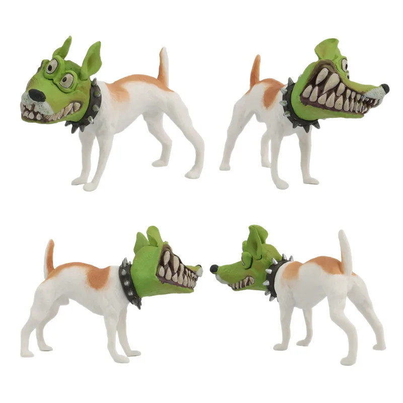 8cm/3.1in Anime The Mask Figure Funny Parson Jack Russell Milo Action Figures Pvc Statue Collection Model Toys Gifts